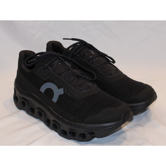 ON CLOUD MEN\'S CLOUDMONSTER VOID RUNNING ATHLETIC SNEAKERS BLACK NIB‎ main image 5